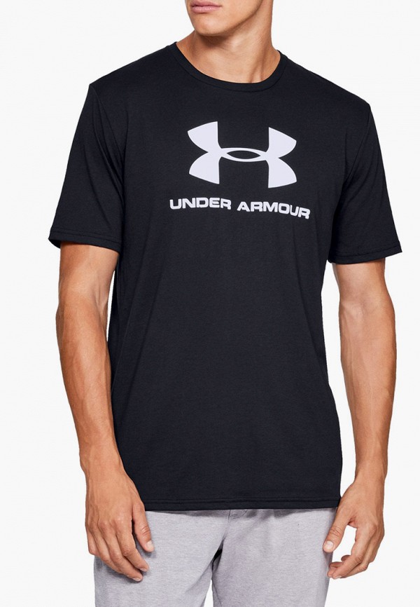 

Футболка спортивная Under Armour, Черный, UA SPORTSTYLE LOGO SS