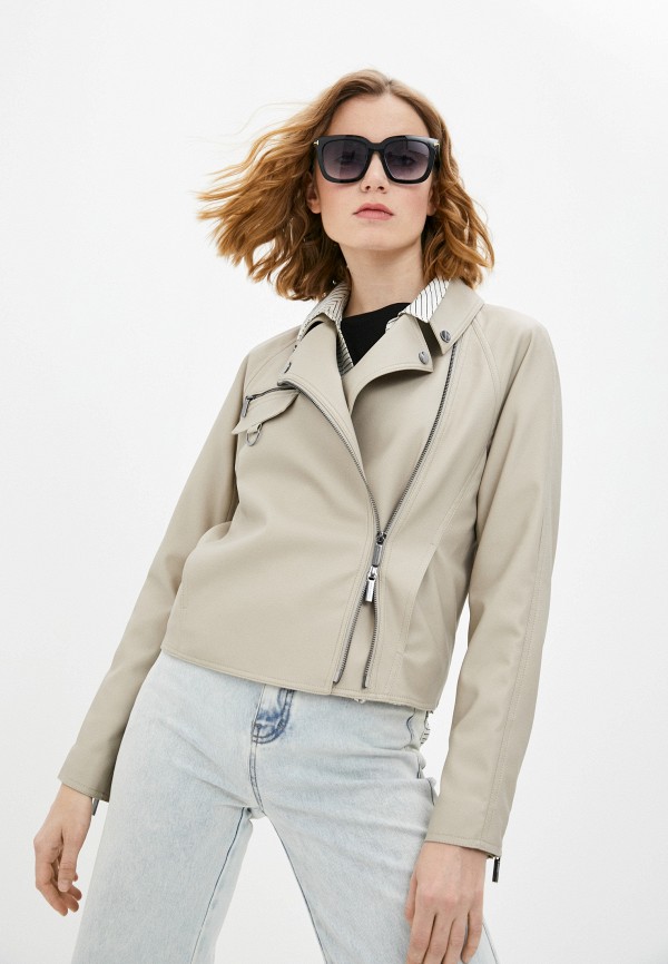 

Куртка кожаная Armani Exchange, Хаки
