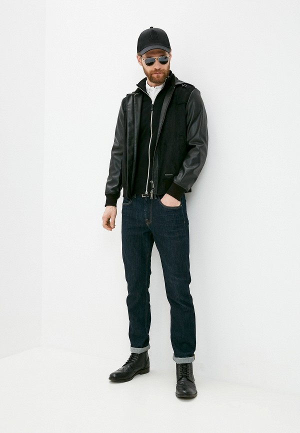 фото Куртка кожаная armani exchange