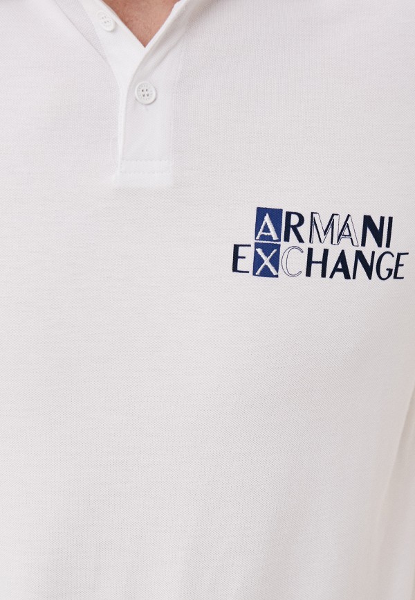

Поло Armani Exchange, Белый