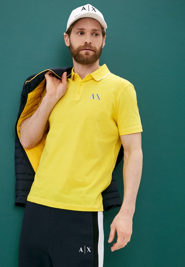 

Поло Armani Exchange, Желтый