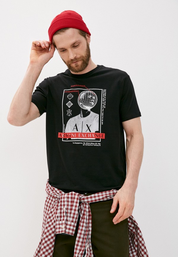 

Футболка Armani Exchange, Черный