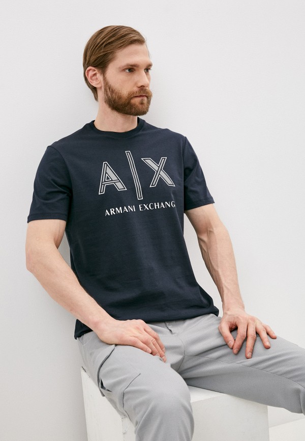 

Футболка Armani Exchange, Синий