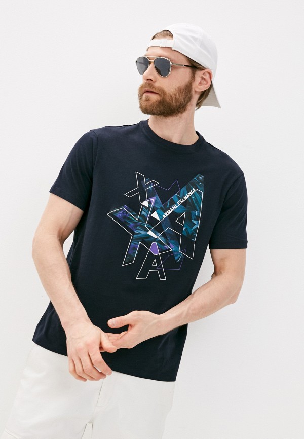 

Футболка Armani Exchange, Синий, Armani Exchange RTLAAD057601