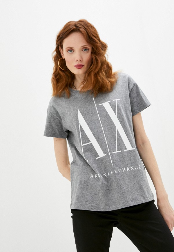 

Футболка Armani Exchange, Серый, ICON