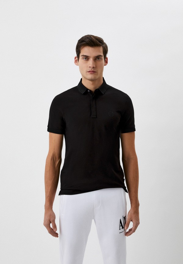

Поло Armani Exchange, Черный