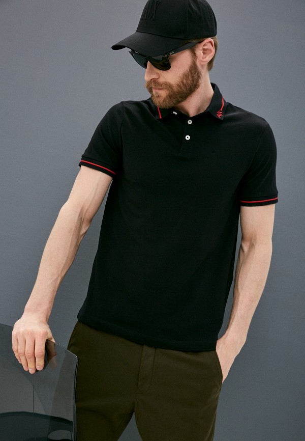 

Поло Armani Exchange, Черный