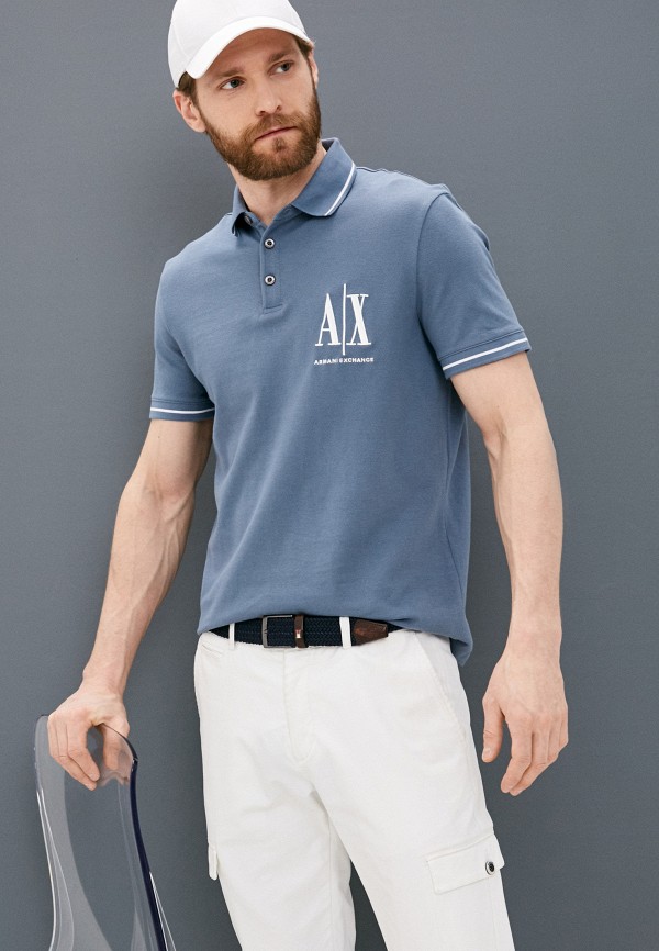 фото Поло armani exchange