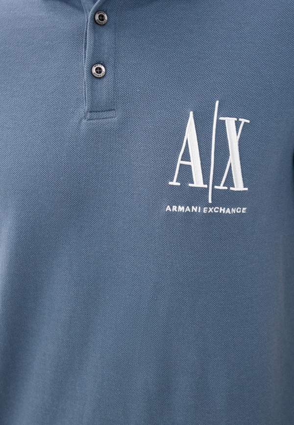 

Поло Armani Exchange, Синий