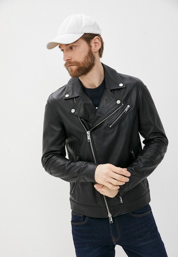 фото Куртка кожаная armani exchange