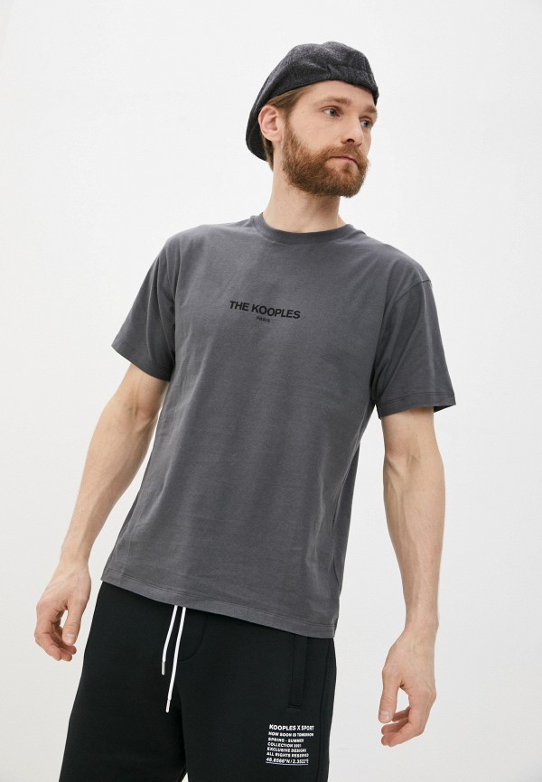 

Футболка The Kooples, Серый, The Kooples RTLAAD130001