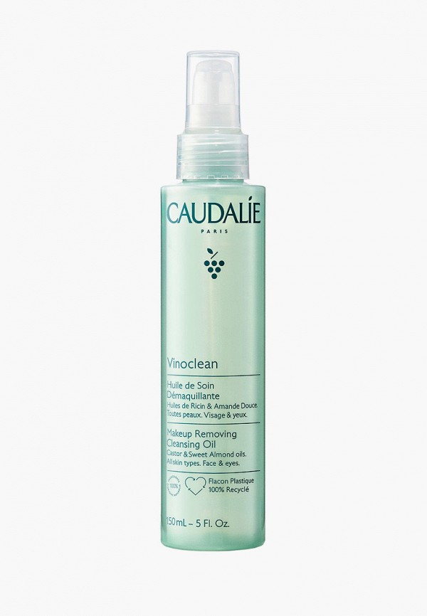 

Средство для снятия макияжа Caudalie, Прозрачный, Масло, "VINOCLEAN", 150 мл