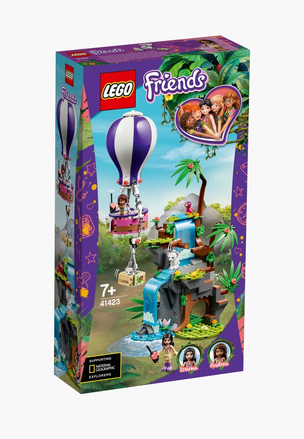 

Конструктор LEGO, Разноцветный, Tiger Hot Air Balloon Jungle Rescue