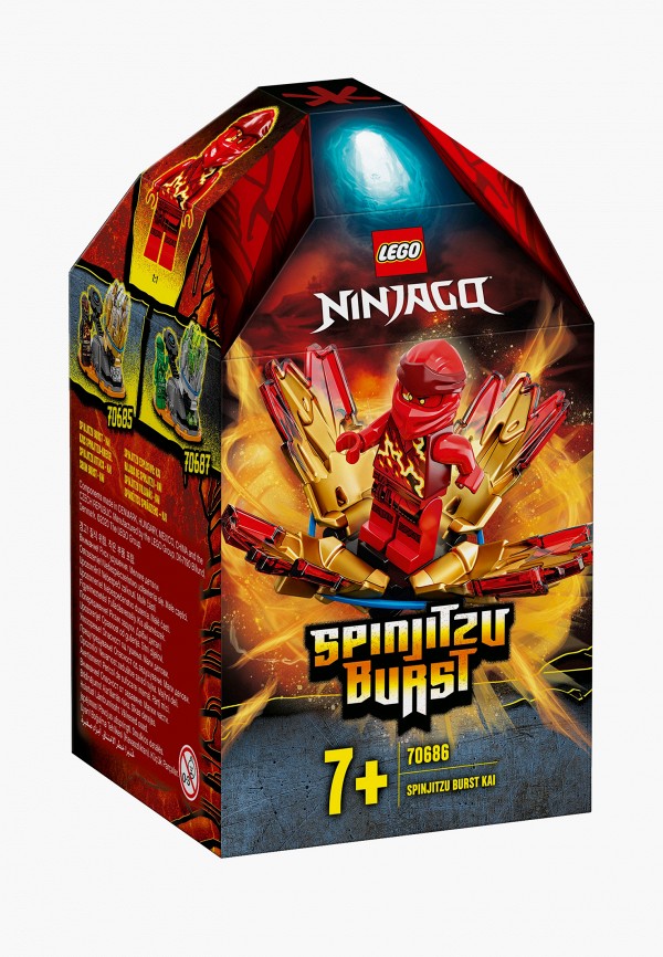 

Конструктор LEGO, Разноцветный, Spinjitzu Burst - Kai