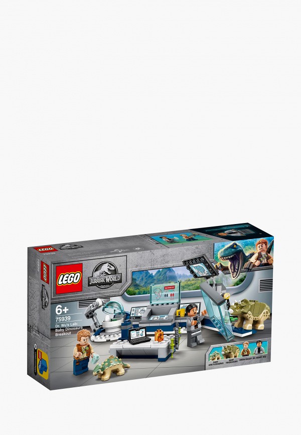 

Конструктор LEGO, Разноцветный, Dr. Wu's Lab: Baby Dinosaurs Breakout