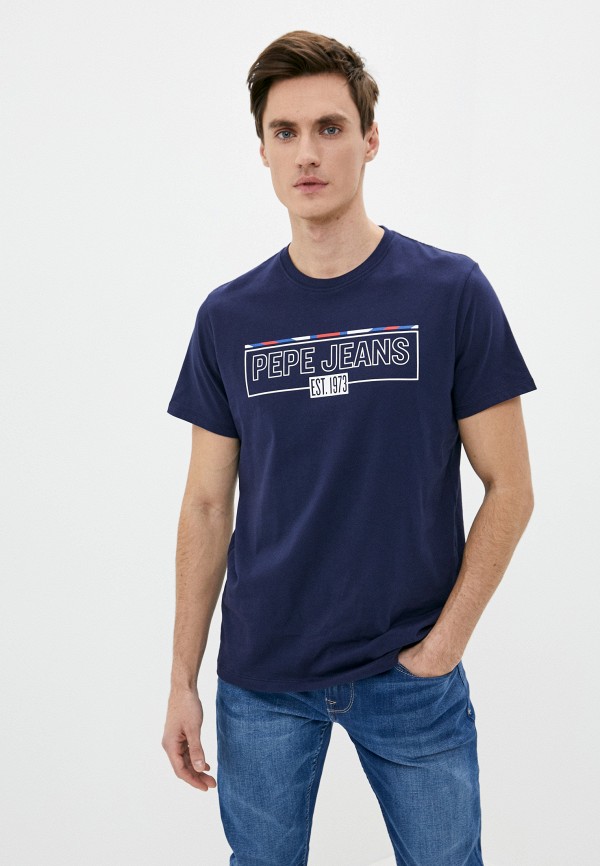 

Футболка Pepe Jeans, Синий