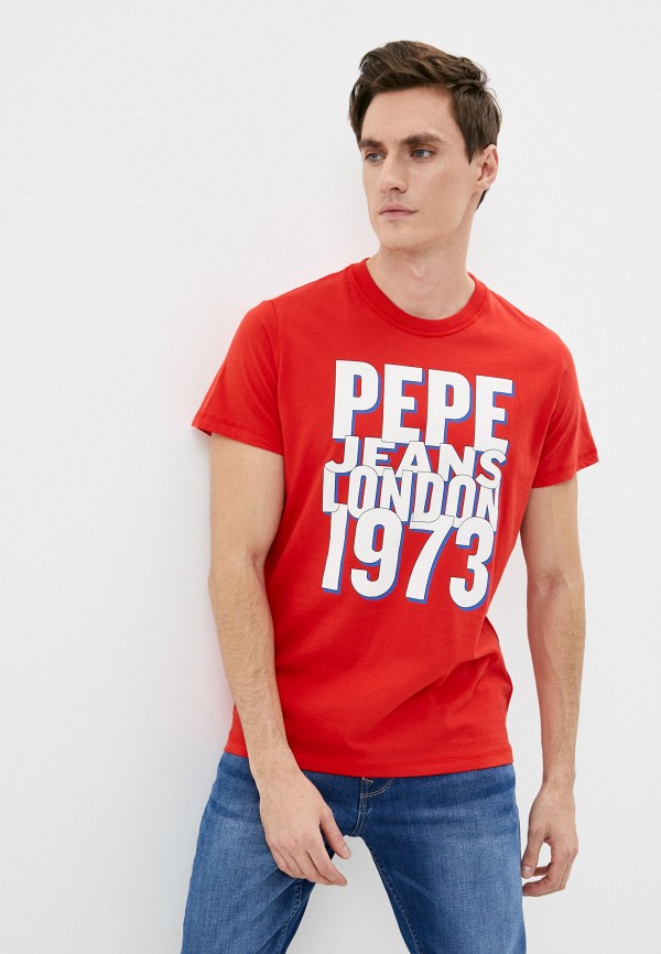 

Футболка Pepe Jeans, Красный