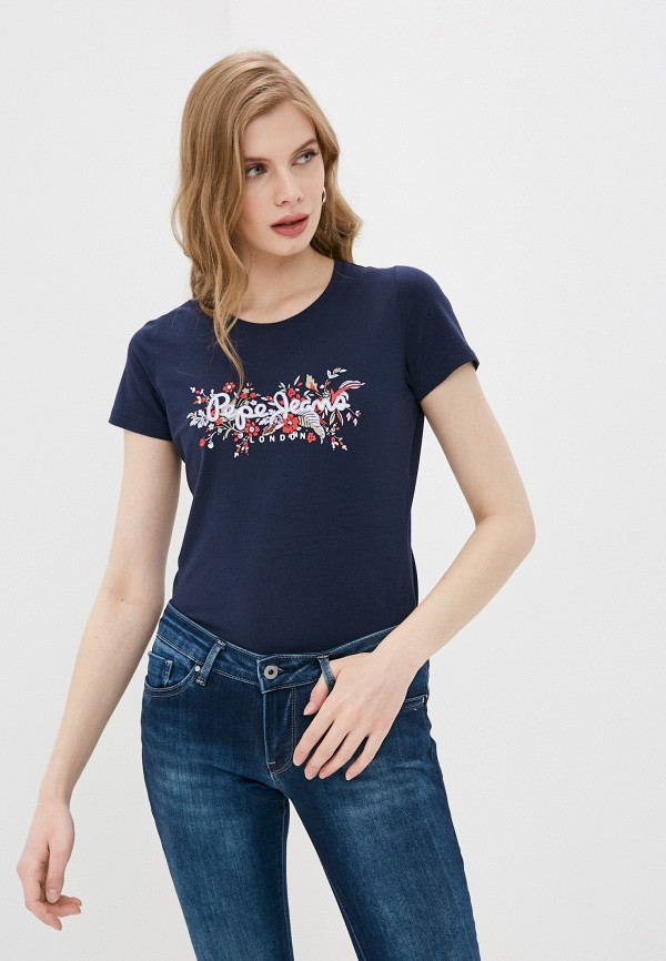 

Футболка Pepe Jeans, Синий