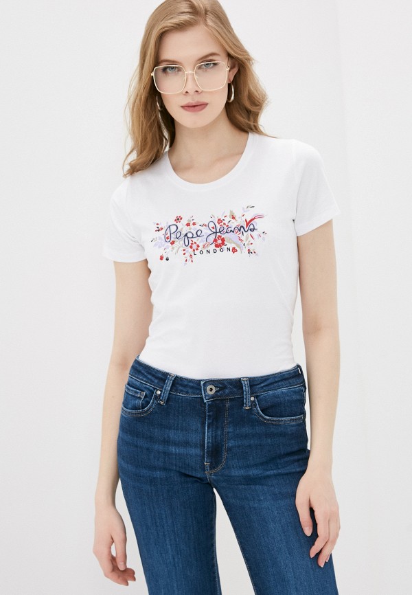 

Футболка Pepe Jeans, Белый, BEGOÑA
