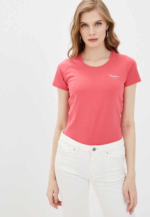 

Футболка Pepe Jeans, Розовый, BELLROSE