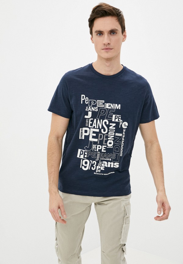 

Футболка Pepe Jeans, Синий