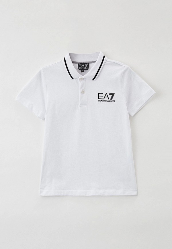 

Поло EA7, Белый