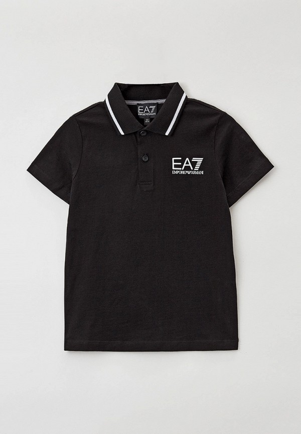 

Поло EA7, Черный