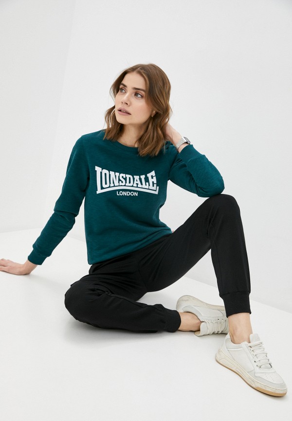 

Свитшот Lonsdale, Бирюзовый