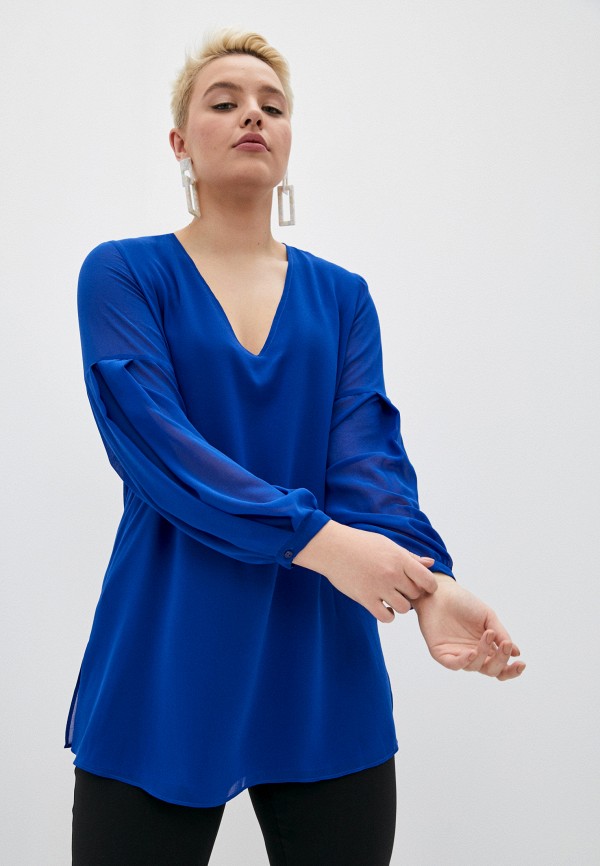 

Блуза Persona by Marina Rinaldi, Синий, FELCE