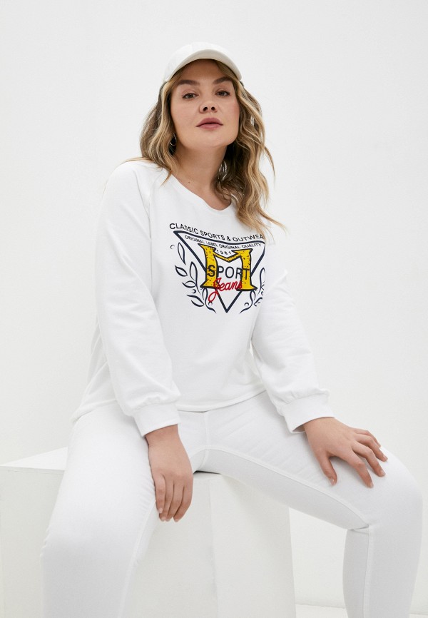 

Свитшот Marina Rinaldi Sport, Белый, OCCORSO