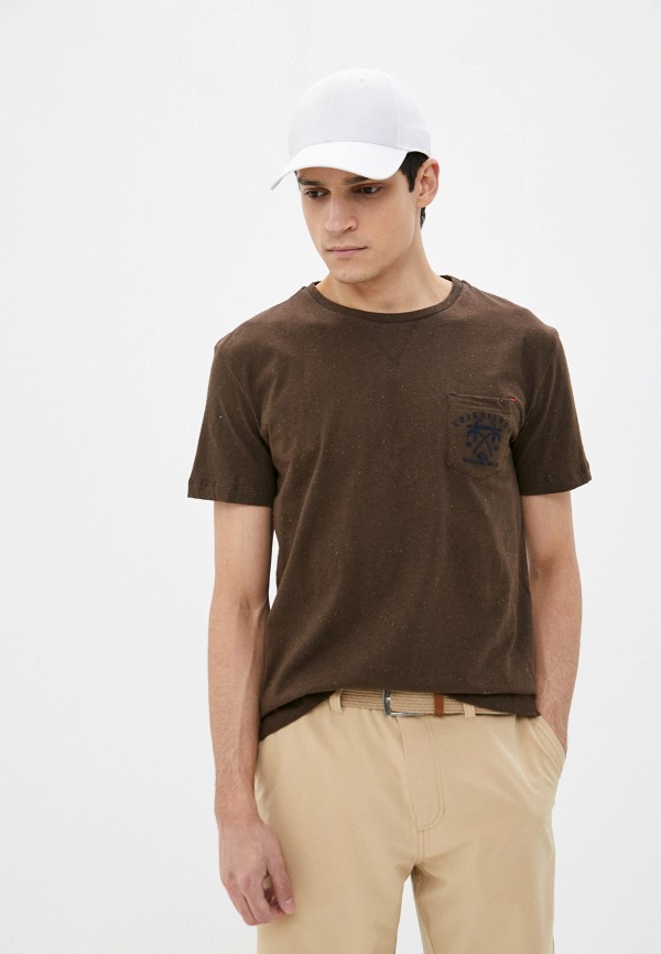

Футболка Quiksilver, Коричневый, ENTREPINETMERSS