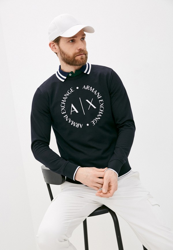 

Свитшот Armani Exchange, Синий