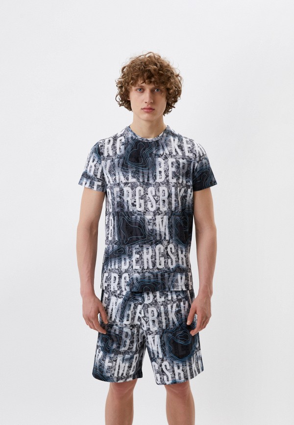 

Футболка Bikkembergs, Серый