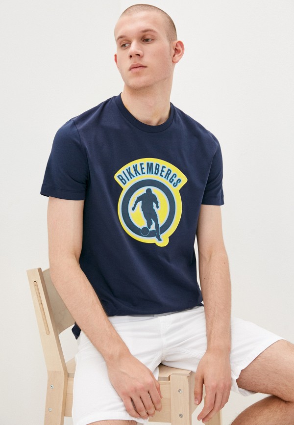

Футболка Bikkembergs, Синий