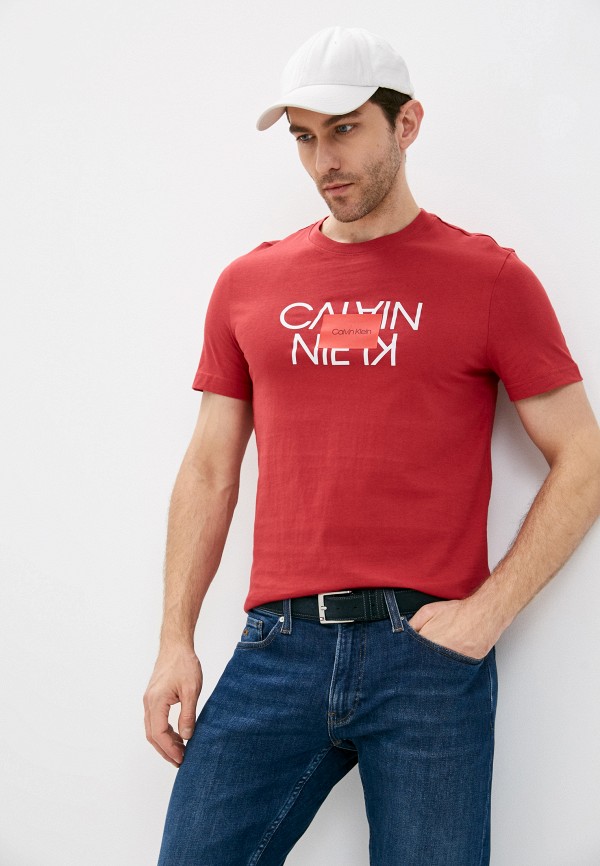 

Футболка Calvin Klein, Красный