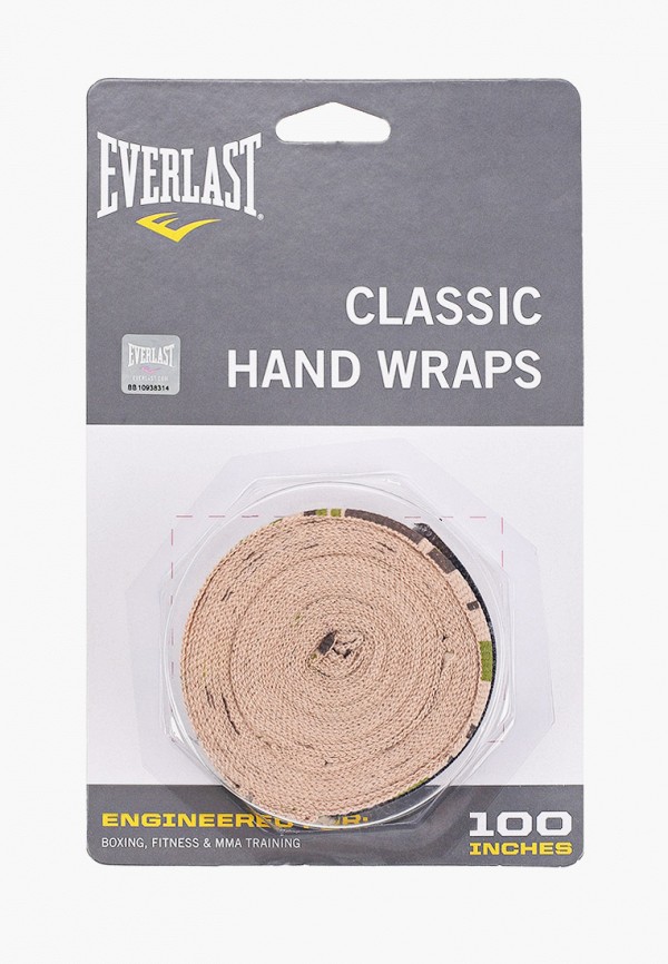 

Бинт боксерский Everlast, Хаки, 2.5м Elastic