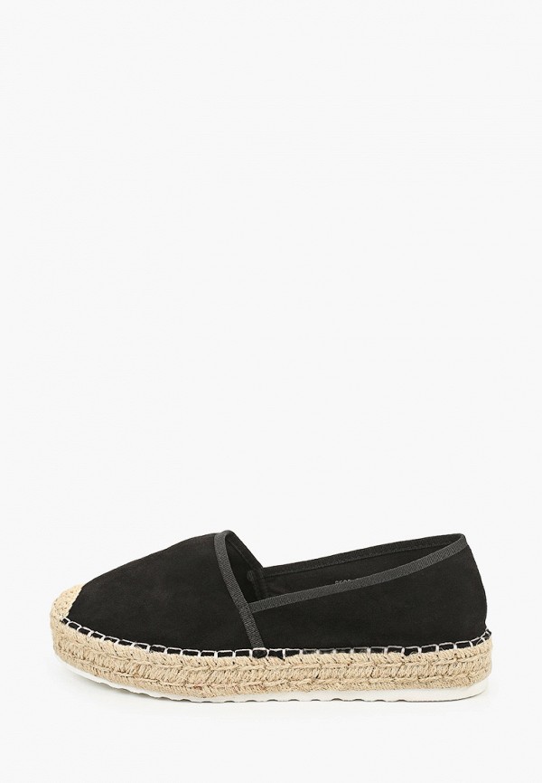 

Эспадрильи Ideal Shoes, Черный, Ideal Shoes RTLAAD472702