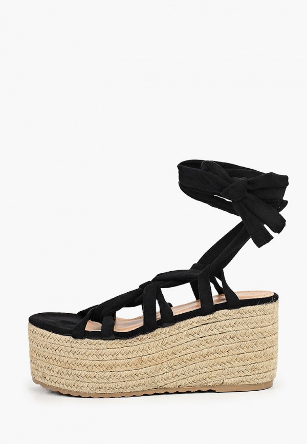 

Босоножки Ideal Shoes, Черный, Ideal Shoes RTLAAD475202