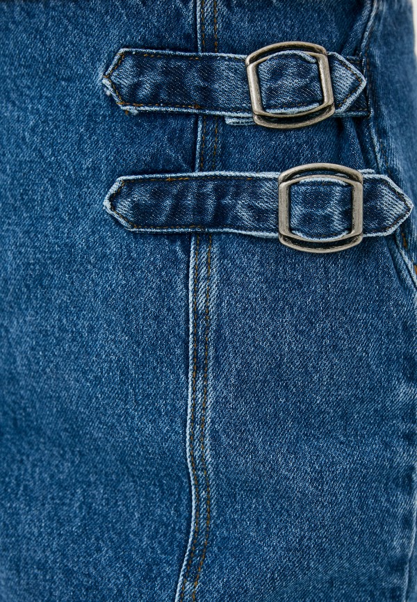 Юбка джинсовая Trendyol TWOSS21ET0299 Фото 4