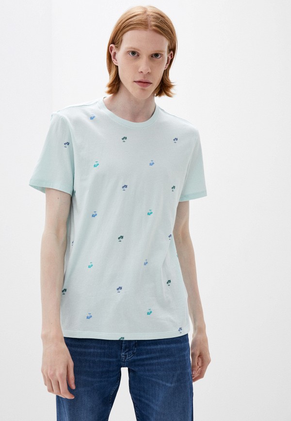 

Футболка Gap, Бирюзовый