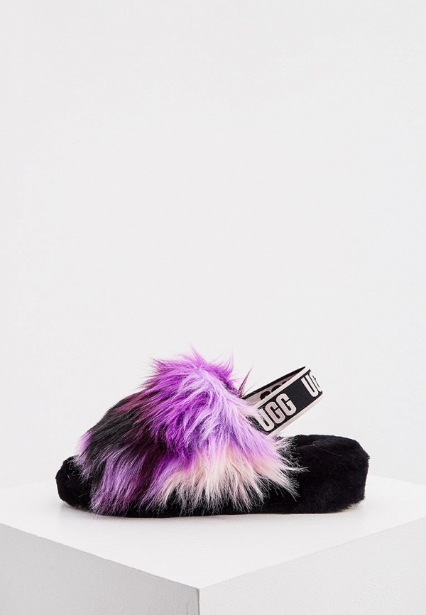 

Сандалии UGG, Фиолетовый, Fluff Yeah Slide Tie Dye
