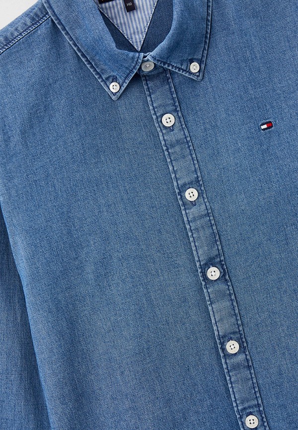 фото Рубашка джинсовая tommy hilfiger
