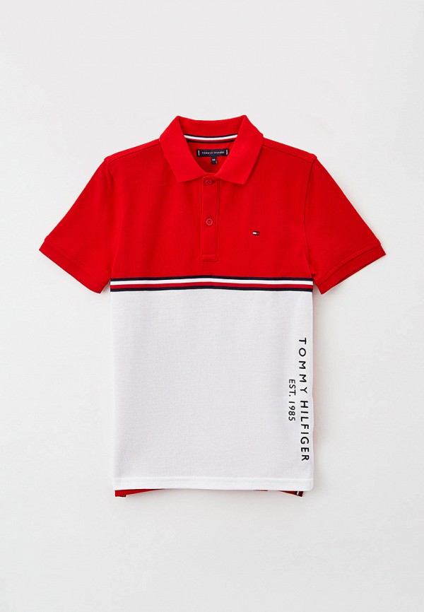 

Поло Tommy Hilfiger, Красный
