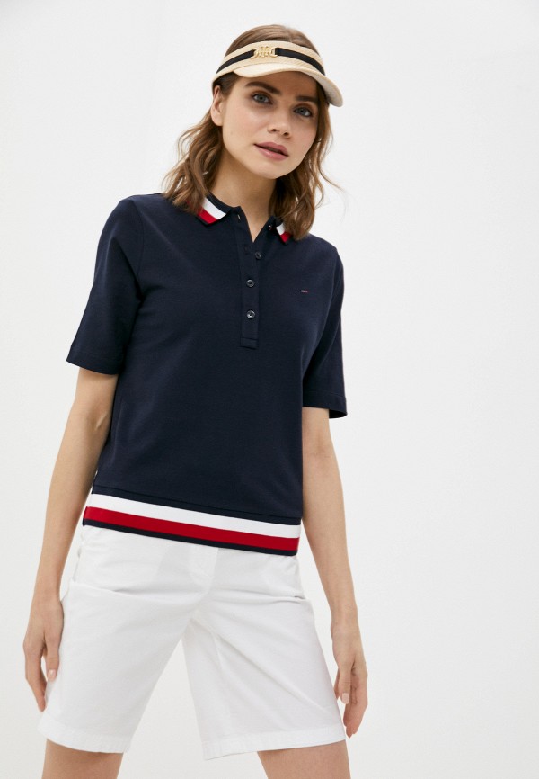 

Поло Tommy Hilfiger, Синий