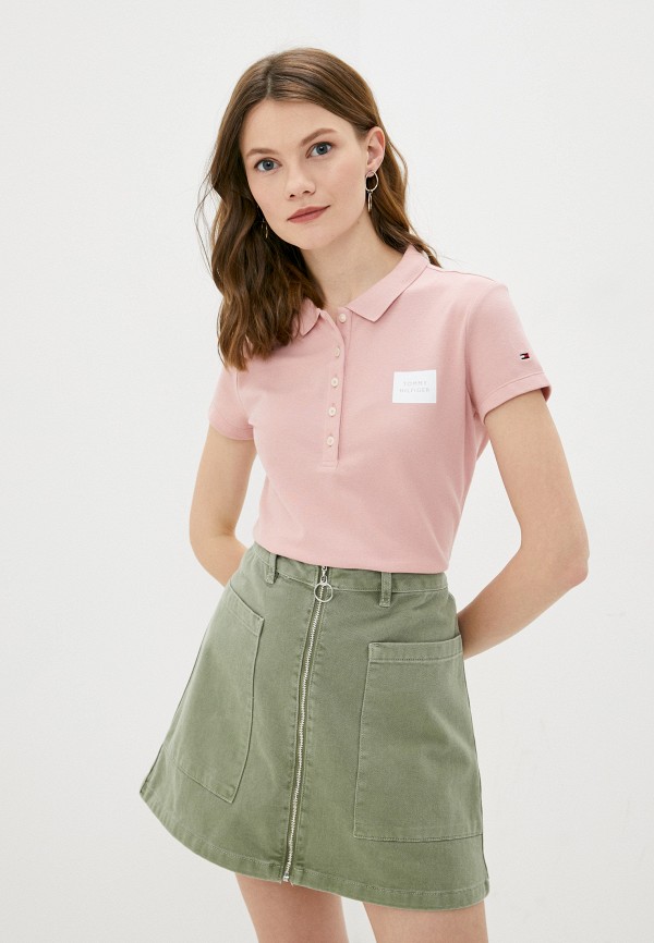 

Поло Tommy Hilfiger, Розовый