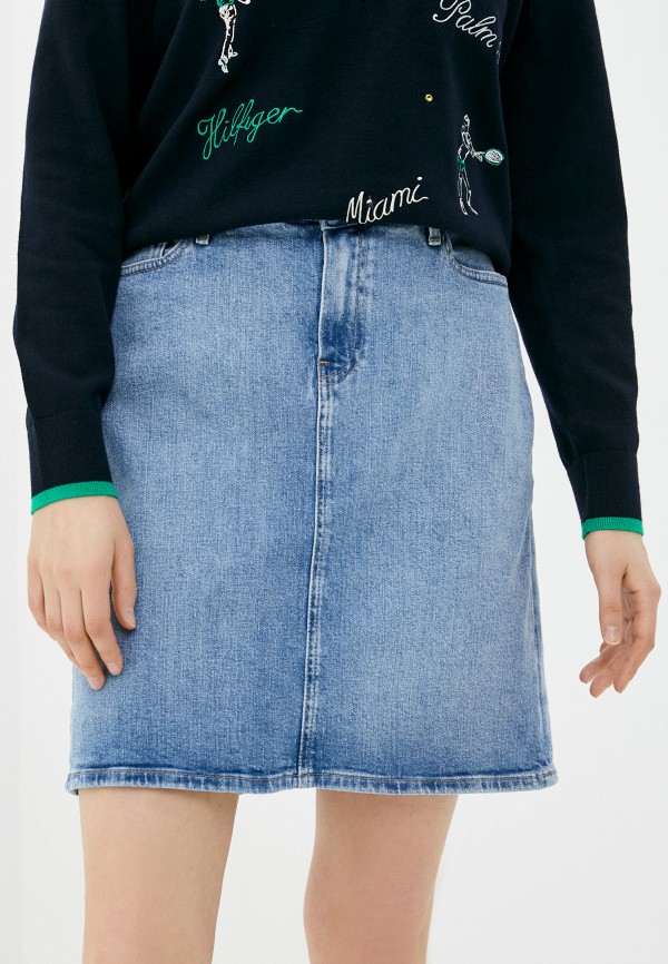 фото Юбка джинсовая tommy hilfiger