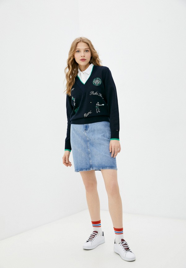 фото Юбка джинсовая tommy hilfiger
