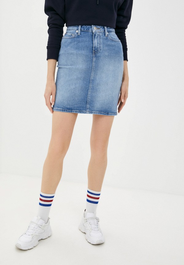 фото Юбка джинсовая tommy hilfiger