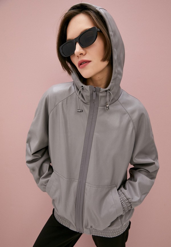 фото Куртка кожаная dkny