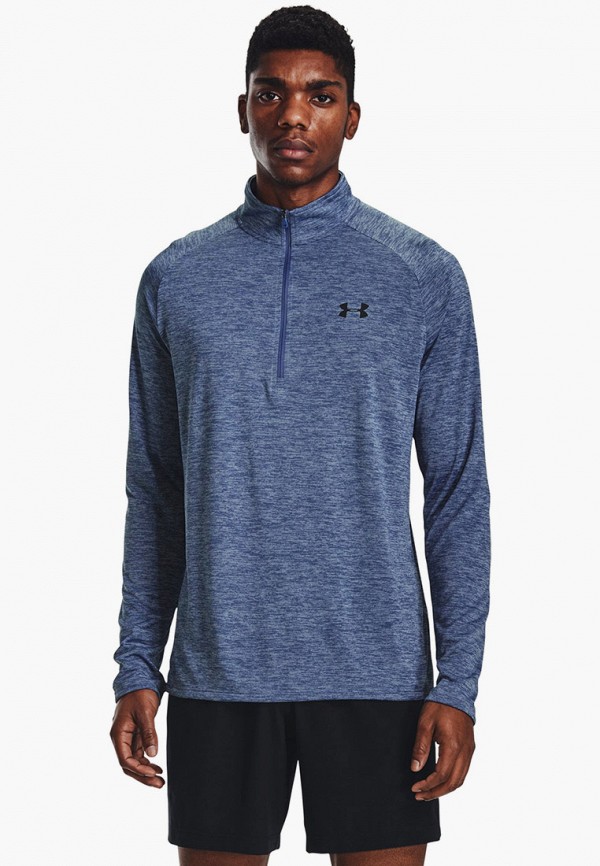 

Лонгслив спортивный Under Armour, Синий, UA Tech 2.0 1/2 Zip